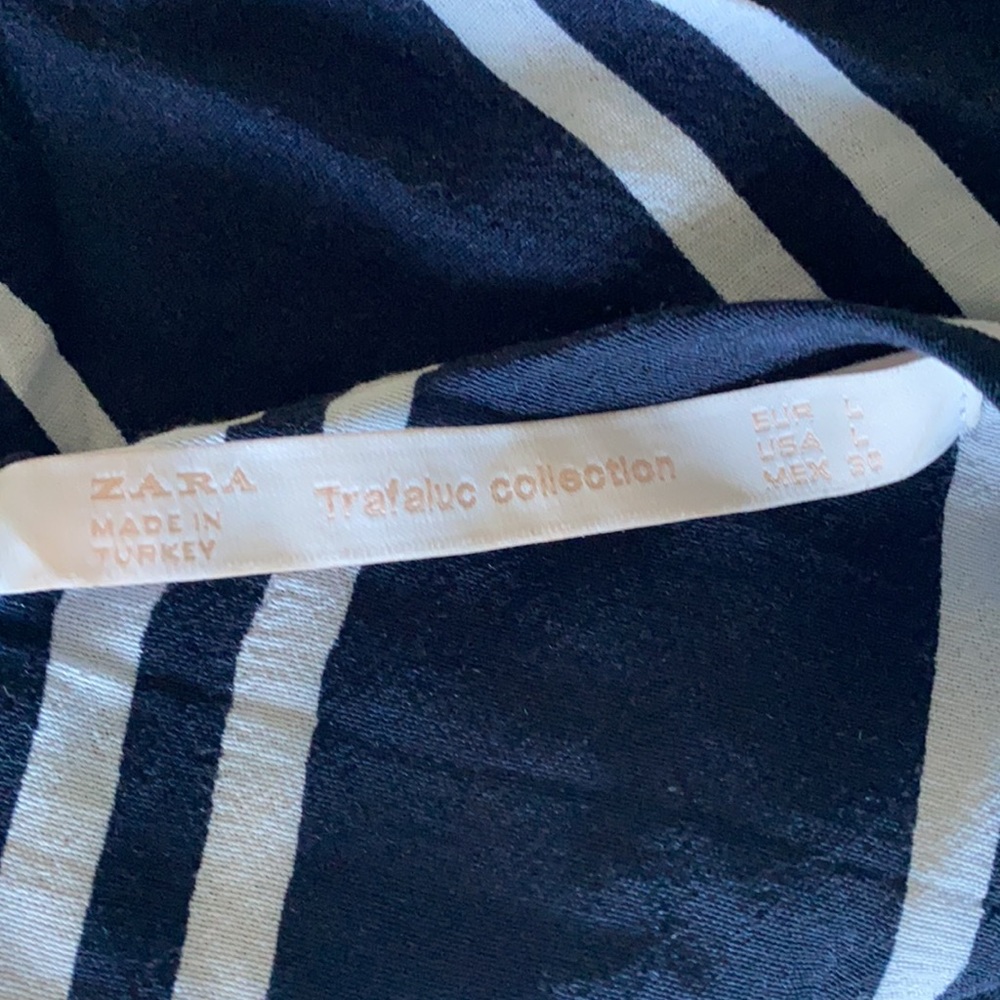 Navy and white stripped dress - Picture 7 of 7